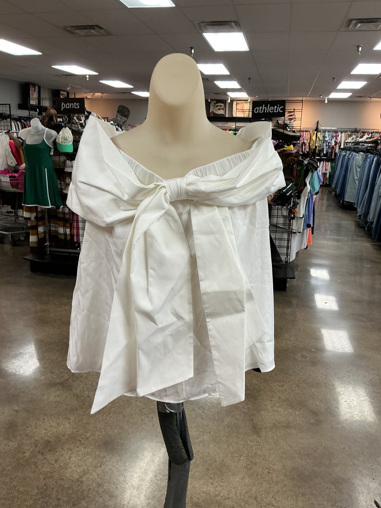 Top Sleeveless By Mare Mare In White, Size:Xs