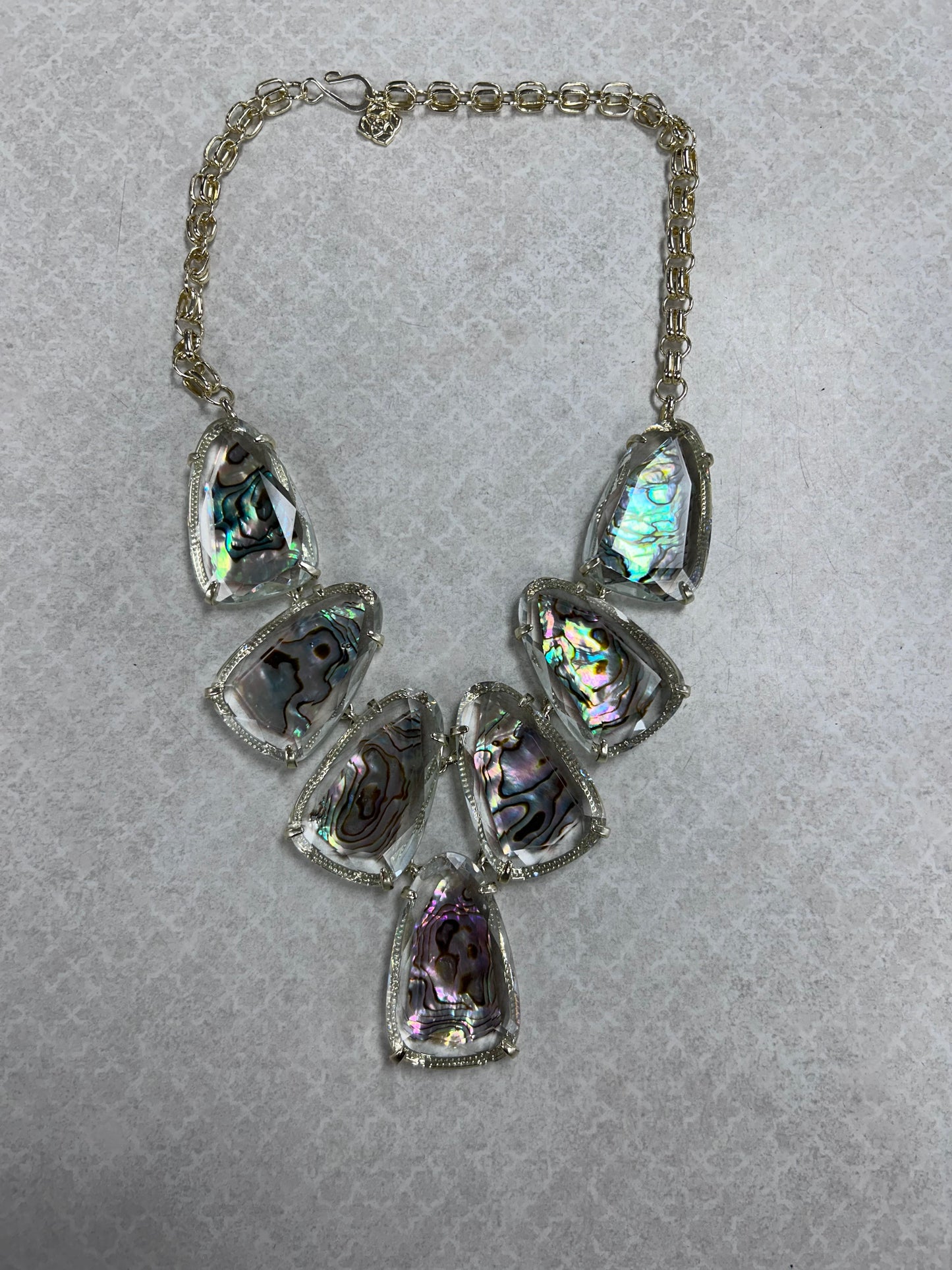 Necklace Statement By Kendra Scott In Gold