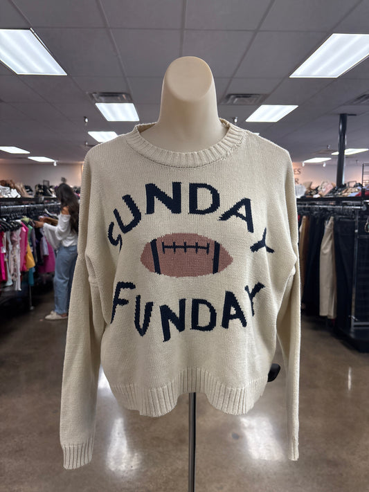 Sweater By Moon And Madison In Tan, Size:S