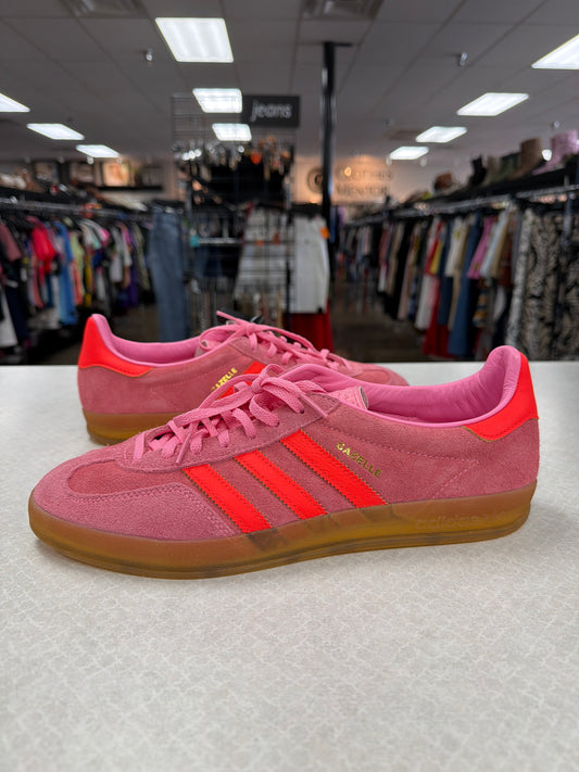 Shoes Athletic By Adidas In Pink, Size:12