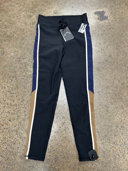 Athletic Leggings By The Upside In Black & Blue, Size:M