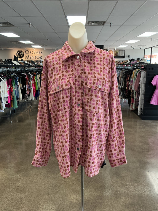 Top Ls By Entro In Pink, Size:S