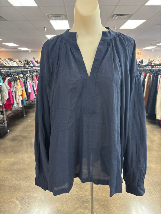 Top Ls By Madewell In Navy, Size:Xl