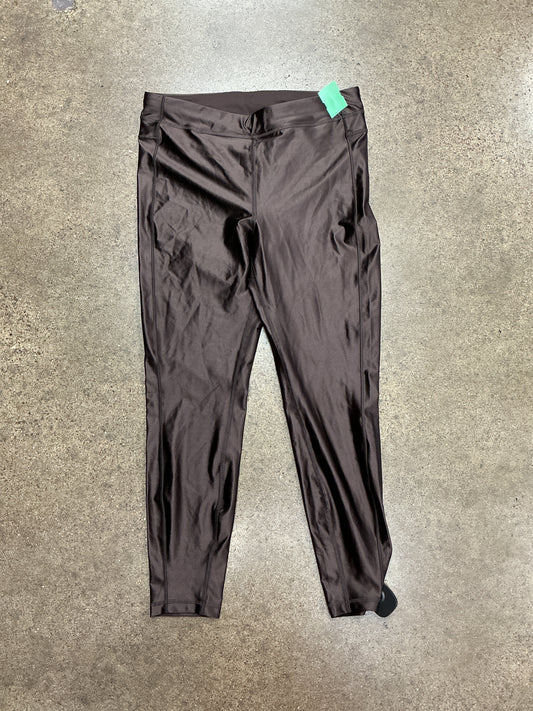 Athletic Leggings By Lululemon In Brown, Size:12