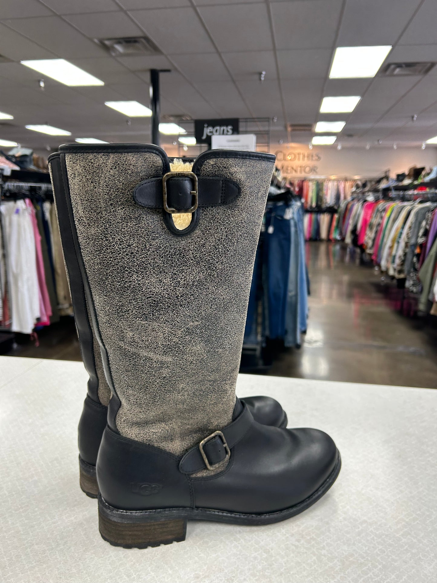 Boots Designer By Ugg In Black, Size:10