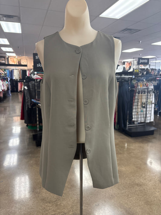 Vest Other By Loft In Green, Size:M