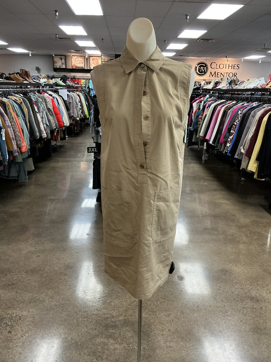 Dress Work By Drew In Tan, Size:Xs