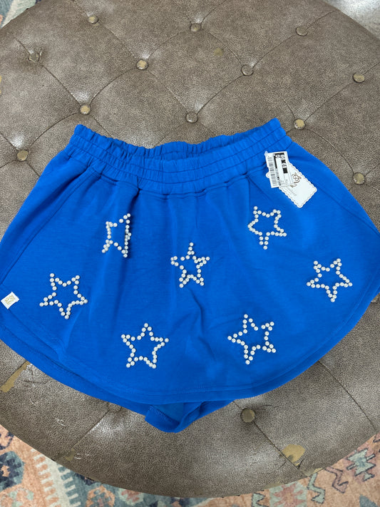 Skort By Simply Southern In Blue, Size:M