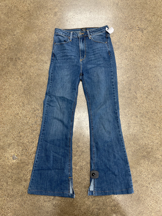 Jeans Flared By Just Black In Blue Denim, Size:2