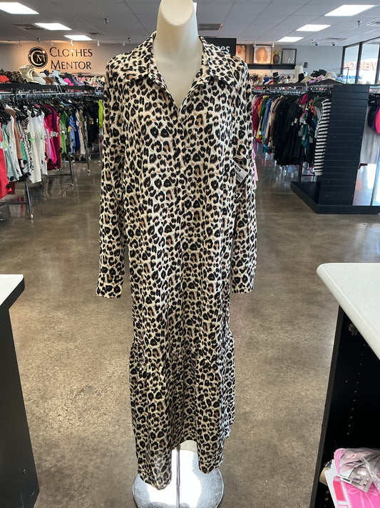 Dress Casual Maxi By Urban Daizy In Animal Print, Size:S