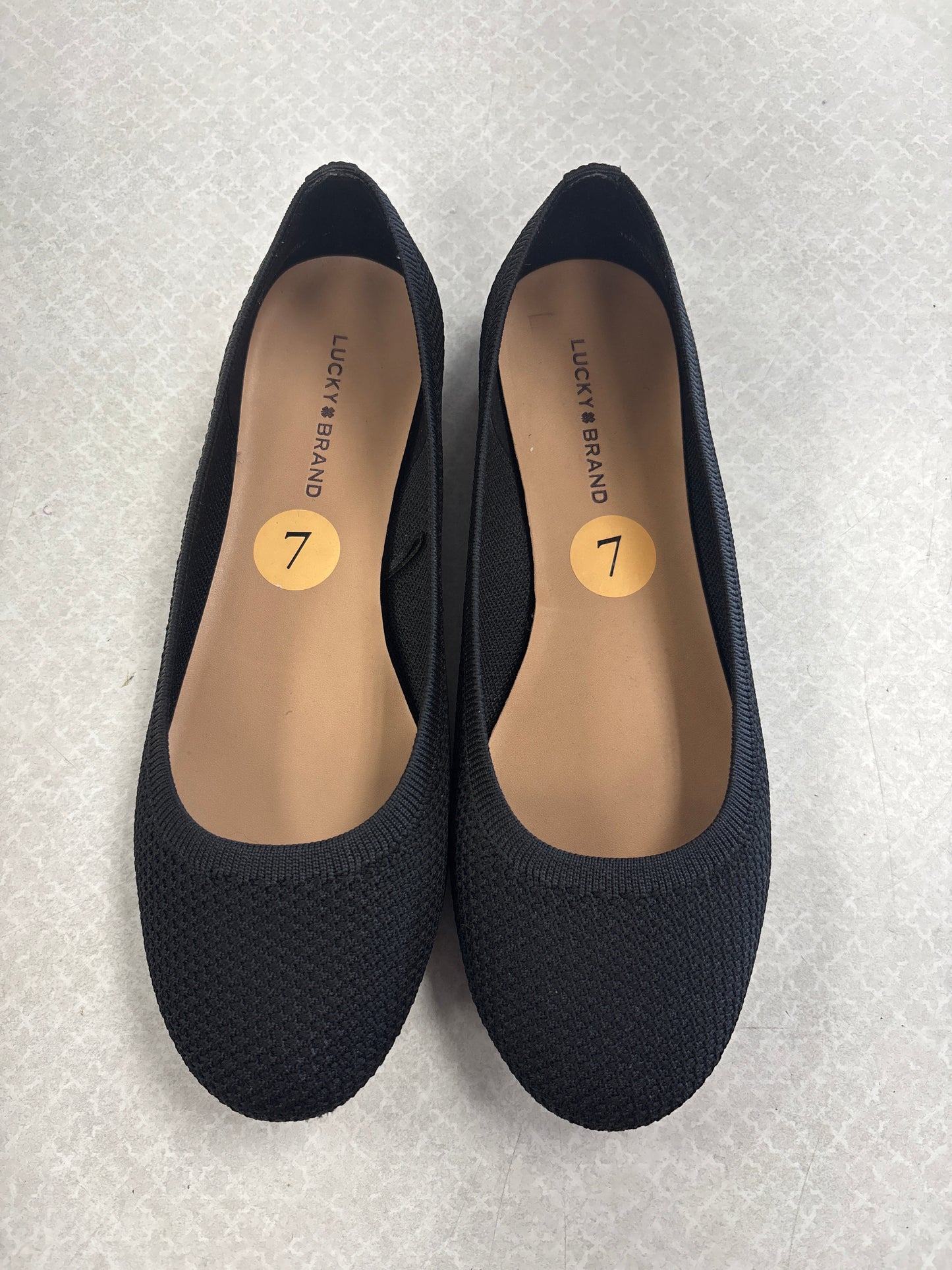 SHOES FLATS by LUCKY BRAND In BLACK, Size: 7
