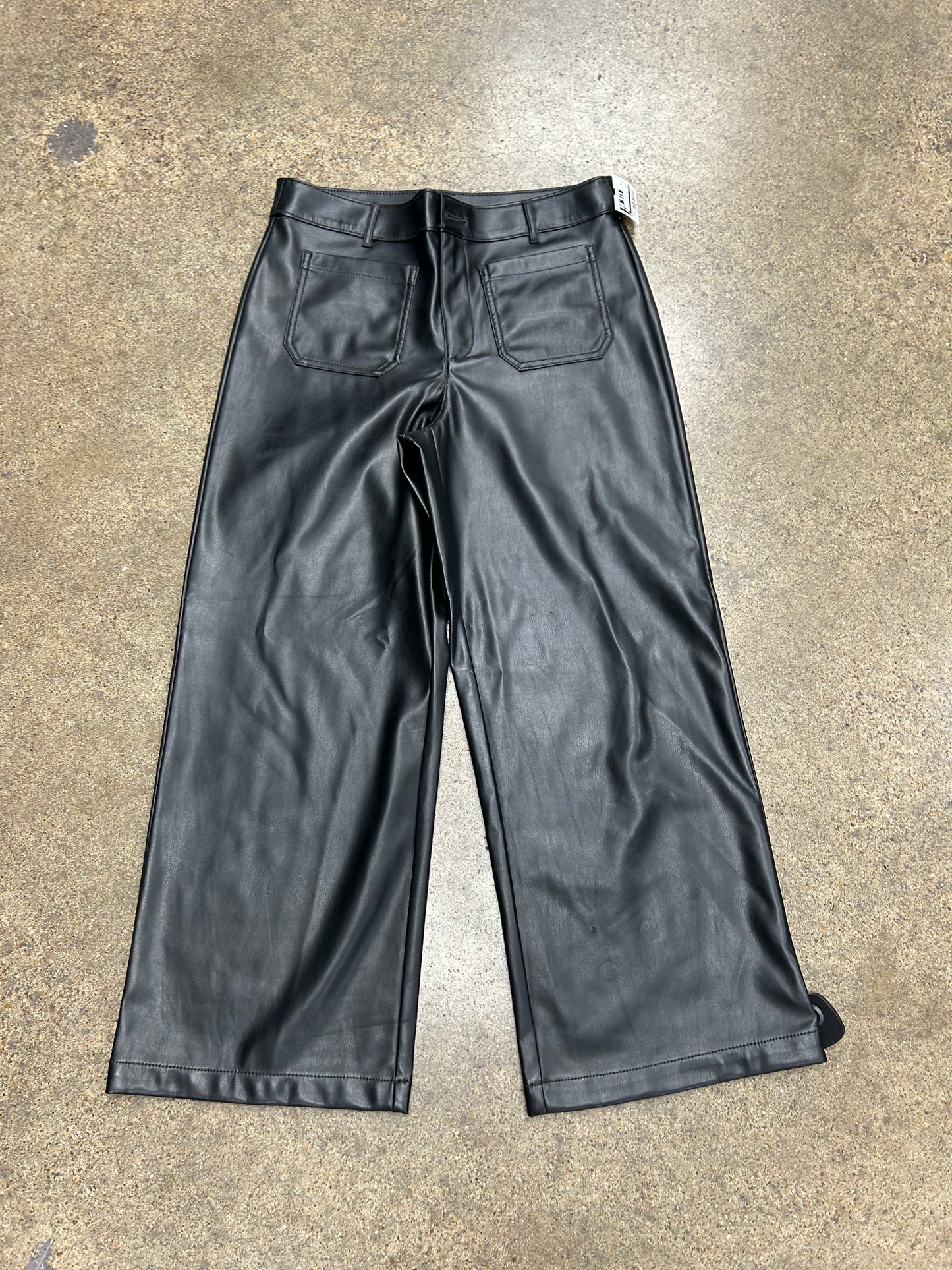Pants Wide Leg By Loft In Black, Size:8