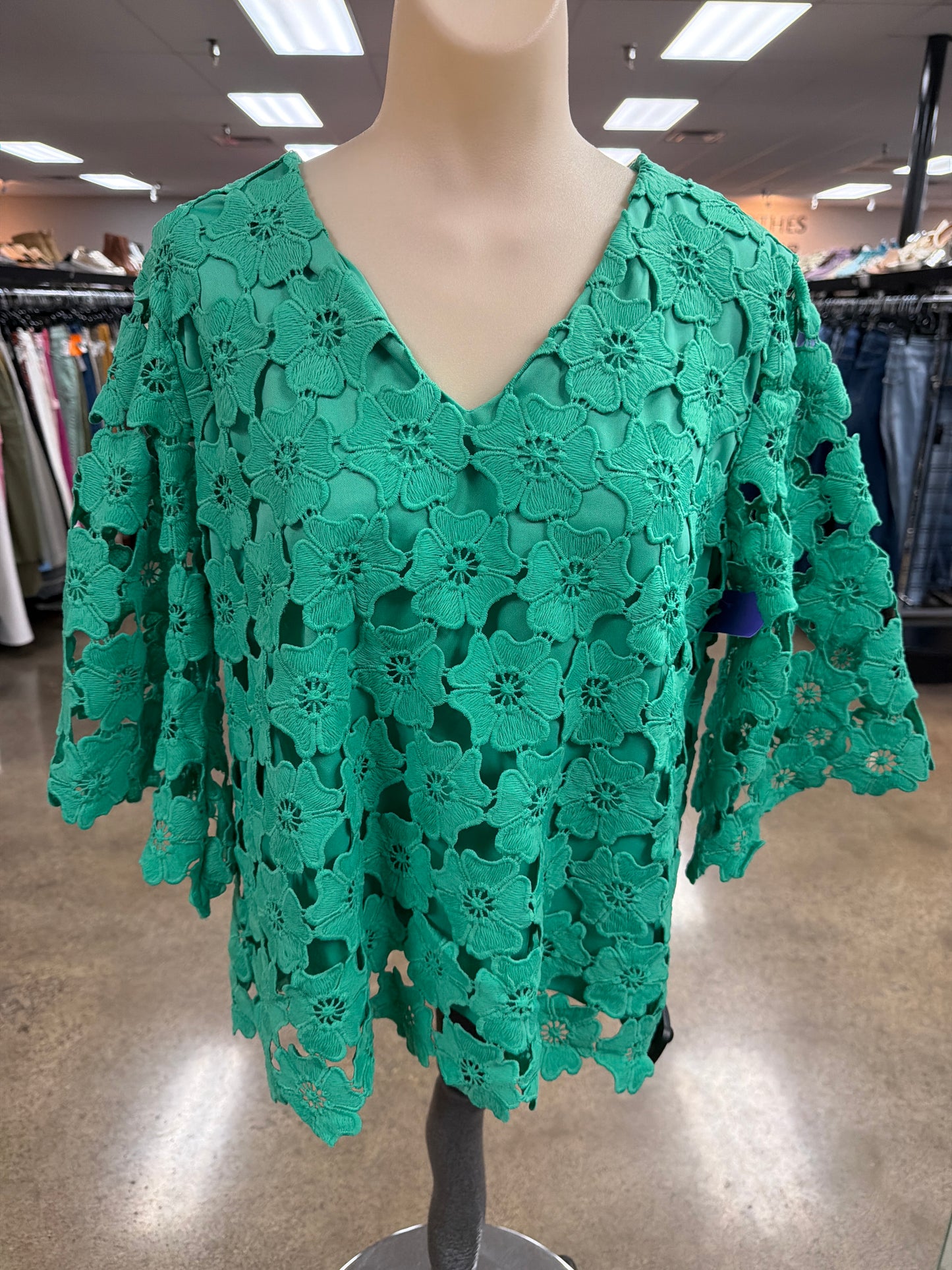 Top Ss By Umgee In Green, Size:S
