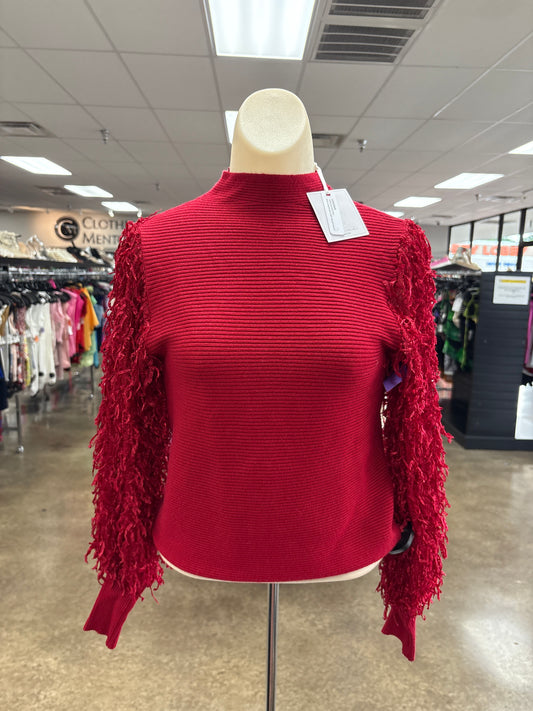 SWEATER by    CLOTHES MENTOR In RED, Size: S