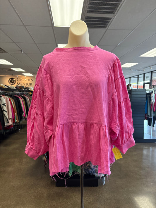 Top Ss By Andthewhy In Pink, Size:M