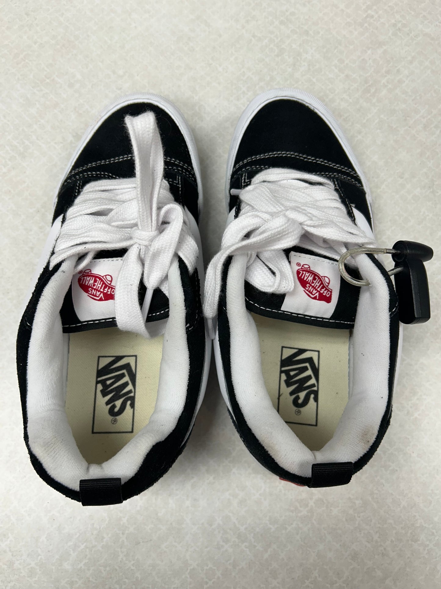 Shoes Sneakers By Vans In Black & White, Size:8.5