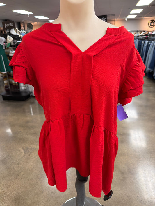 Top Ss By Jodifl In Red, Size:L