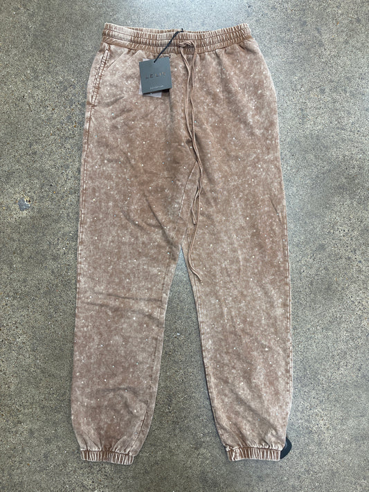 Pants Joggers By Le Lis In Brown, Size:S