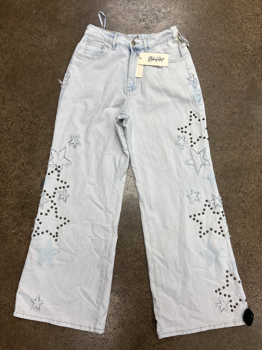 Pants Joggers By Clothes Mentor In Blue Denim, Size:S
