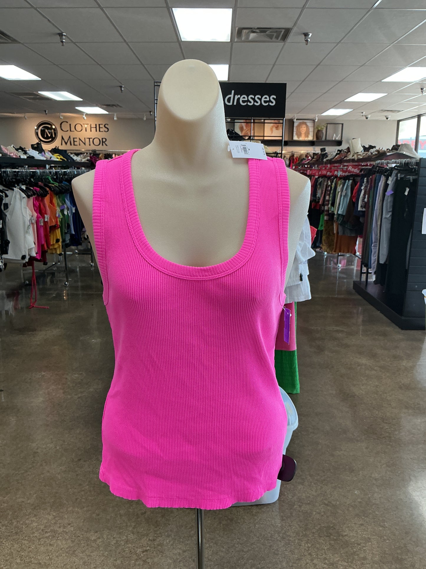 Tank Top By Gap In Pink, Size:M