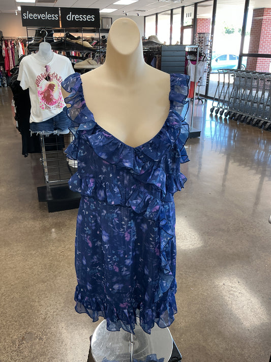 Dress Casual Short By French Connection In Blue, Size:12