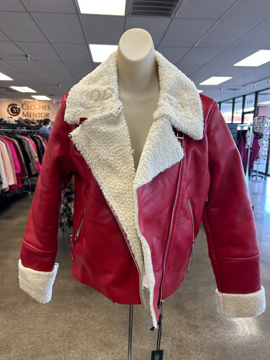 Jacket Moto By Blanknyc In Red, Size:M