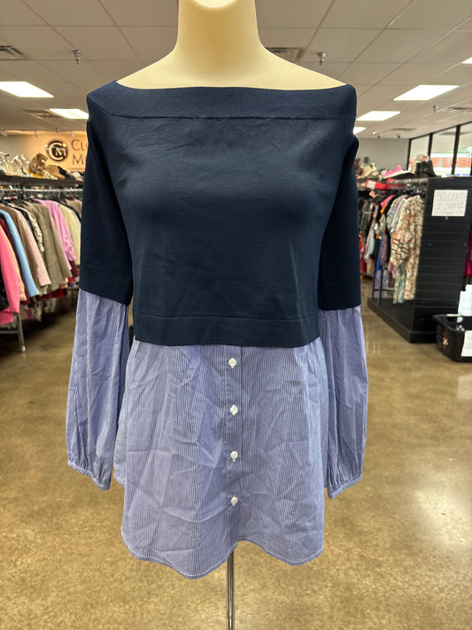 Top Ls By Trouve In Blue, Size:Xl