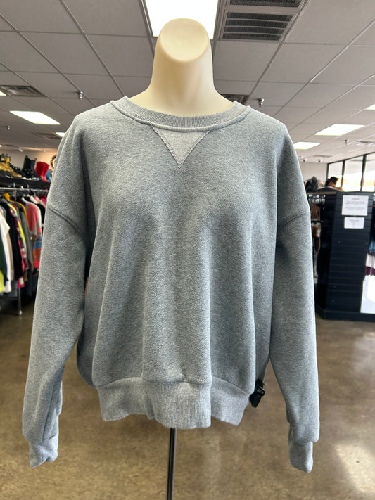 Sweatshirt Crewneck By Lna In Grey, Size:M