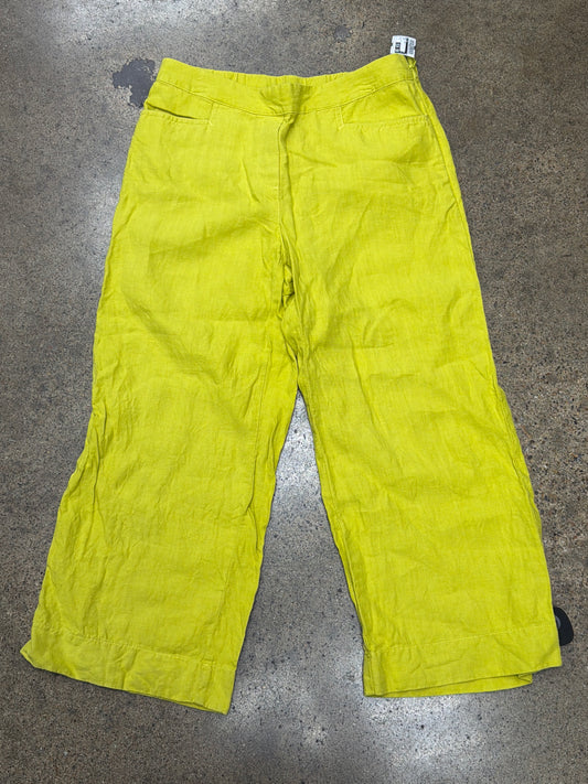 Pants Linen By J. Jill In Green, Size:S