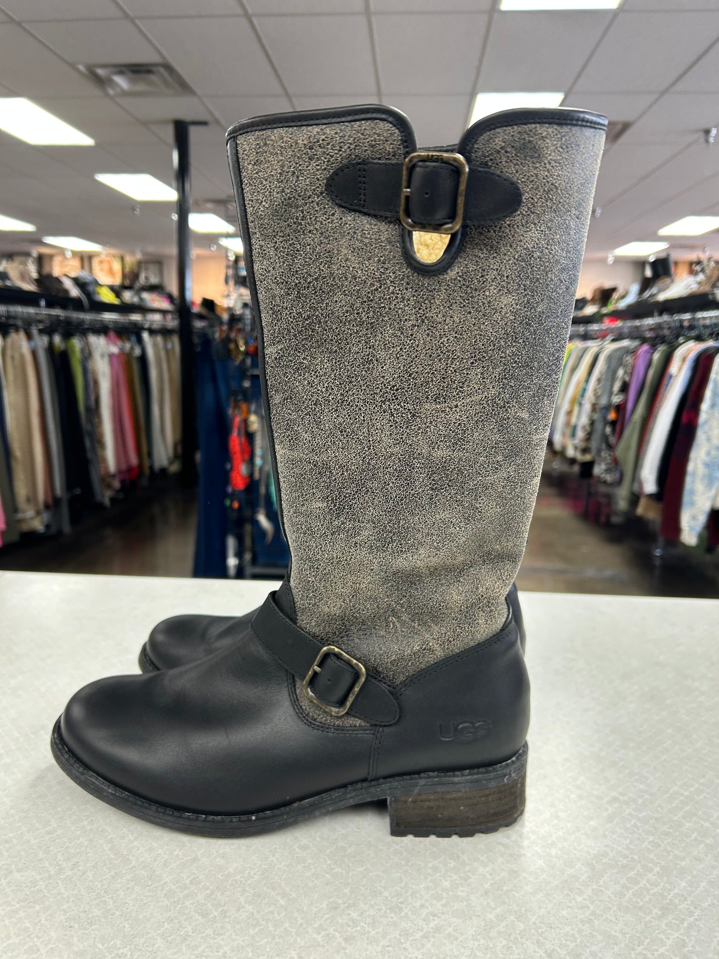 Boots Designer By Ugg In Black, Size:10