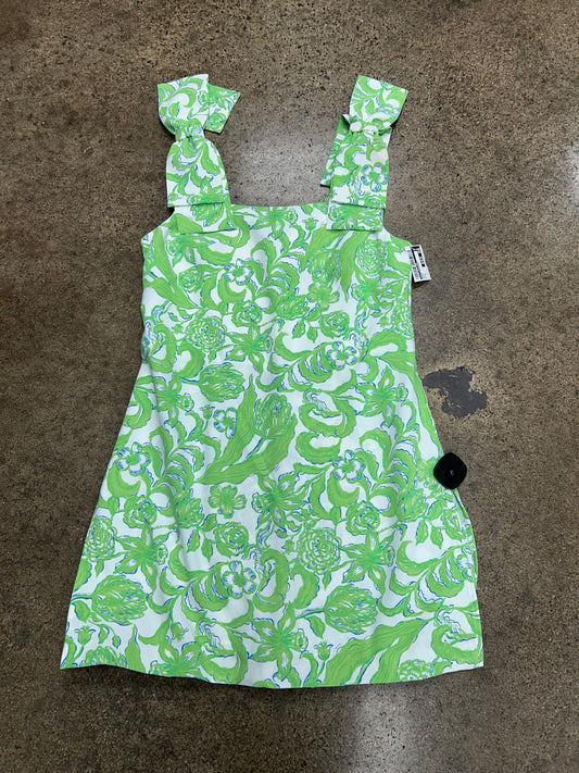 Romper Designer By Lilly Pulitzer In Green, Size:6