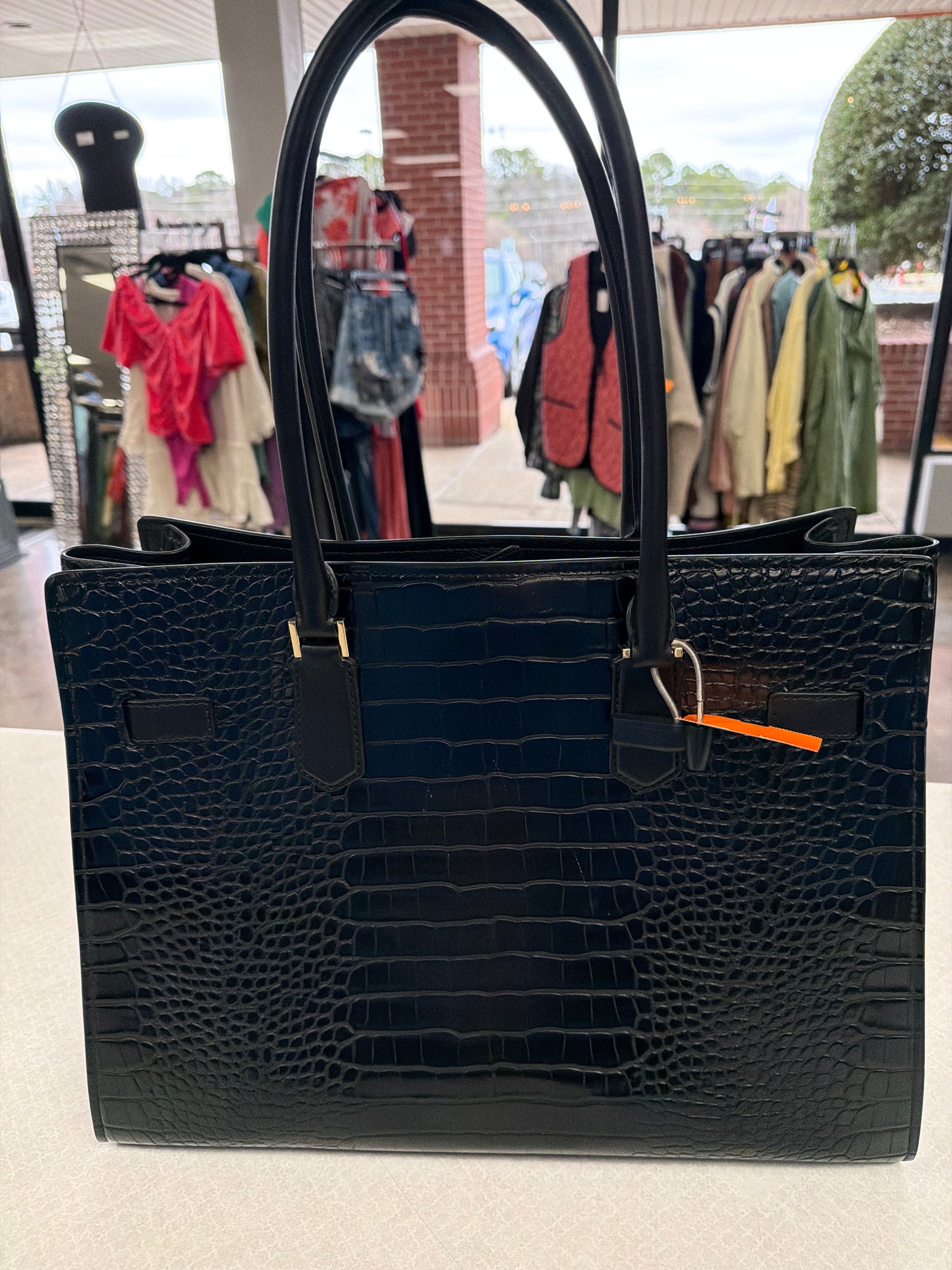 Tote Designer By Michael Kors In Black, Size:Large