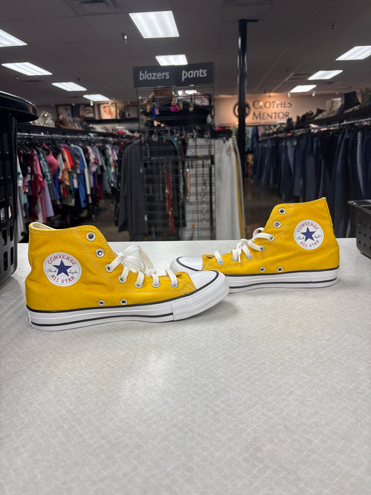 Shoes Sneakers By Converse In Yellow, Size:8