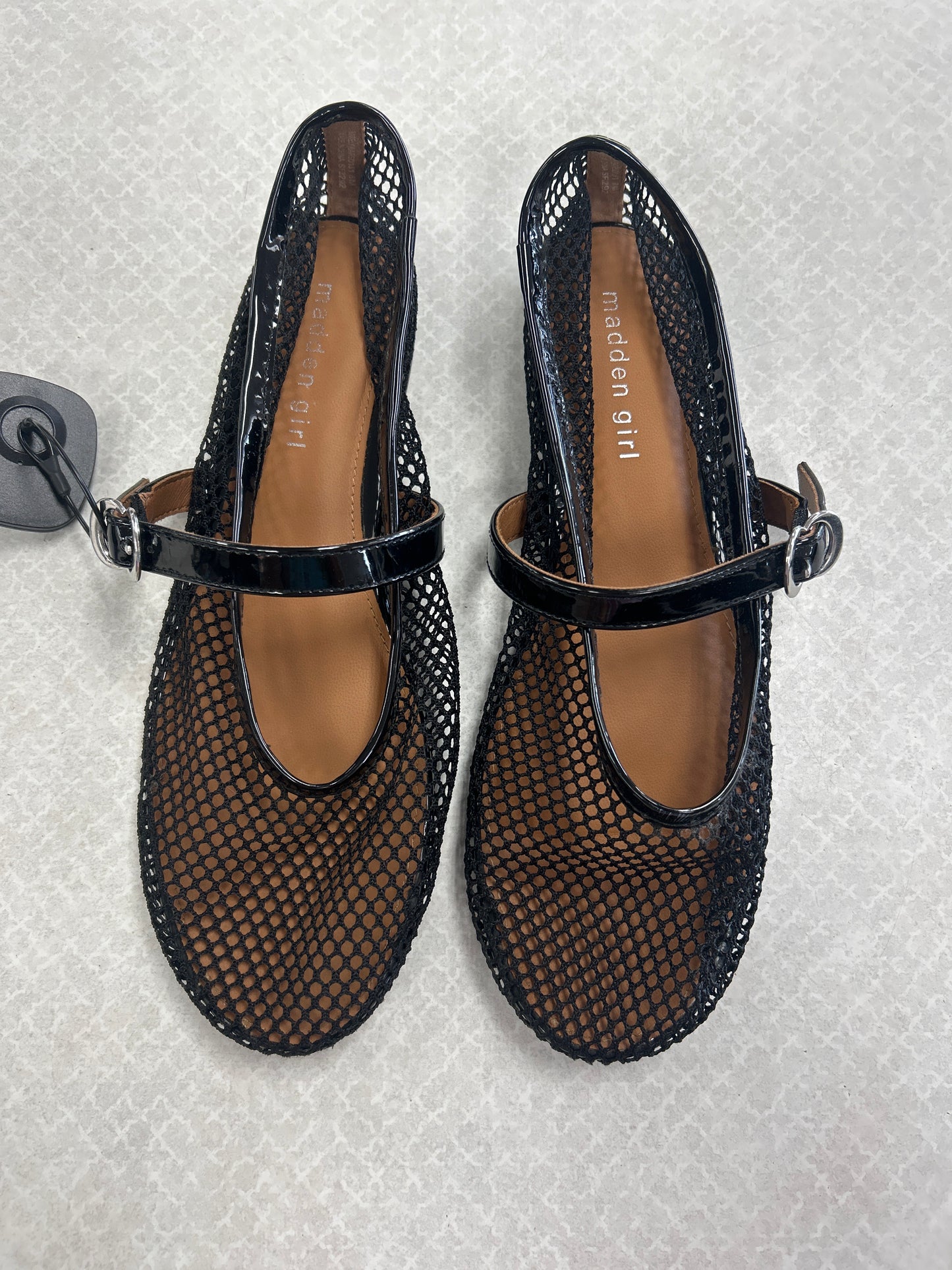 Shoes Flats By Madden Girl In Black, Size:8