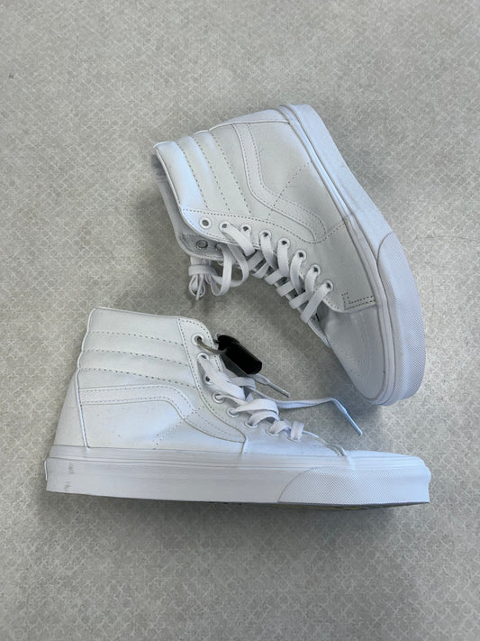 Shoes Sneakers By Vans In White, Size: 9