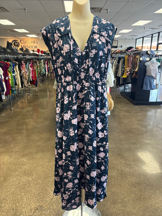 Dress Casual Maxi By Cma In Blue & Pink, Size:Xl