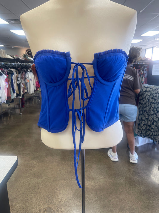 TOP SLEEVELESS by URBAN OUTFITTERS In BLUE, Size: S