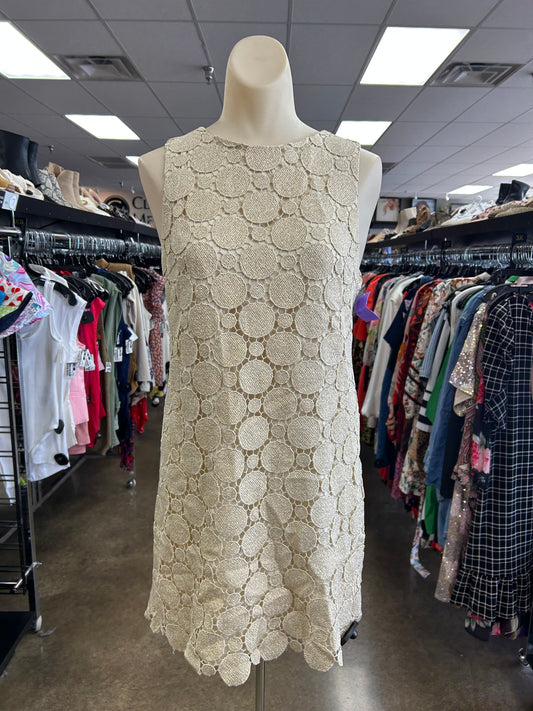 Dress Designer By Alice + Olivia In Gold, Size:6