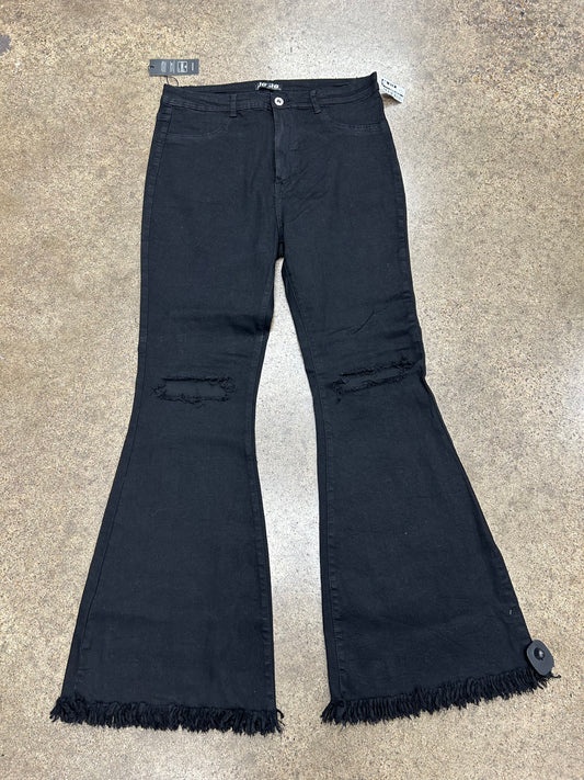 Jeans Flared By Clothes Mentor In Black, Size:3X