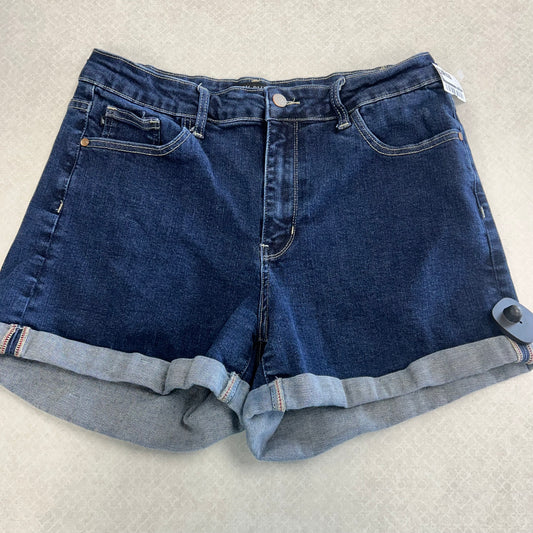 Shorts By Judy Blue In Blue Denim, Size:Xl