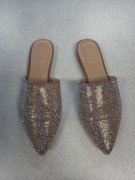 Shoes Flats By Shu Shop In Silver, Size:6.5