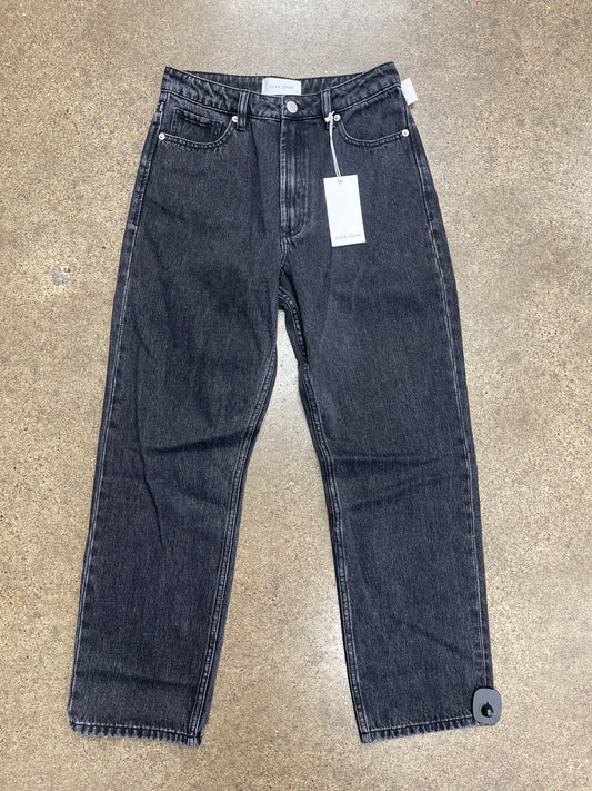 Jeans Straight By Dear John In Black Denim, Size:4