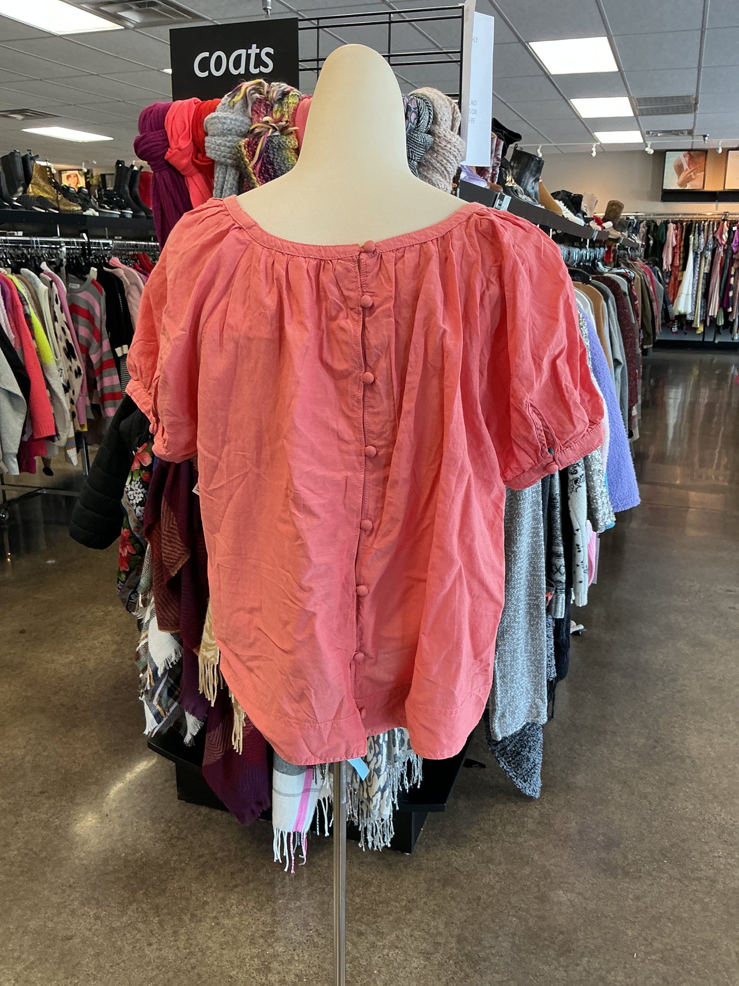 Top Ss By Pilcro In Pink, Size:L