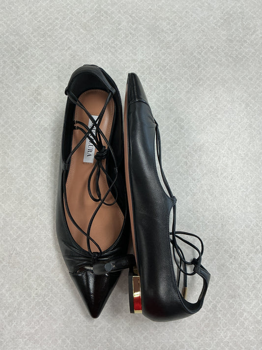 Shoes Designer By Aquazzura In Black, Size:7
