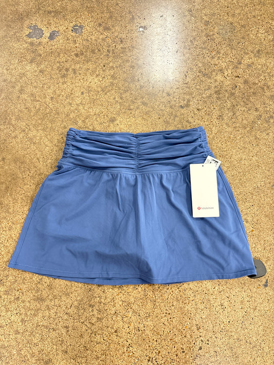 Athletic Skort By Lululemon In Blue, Size:10