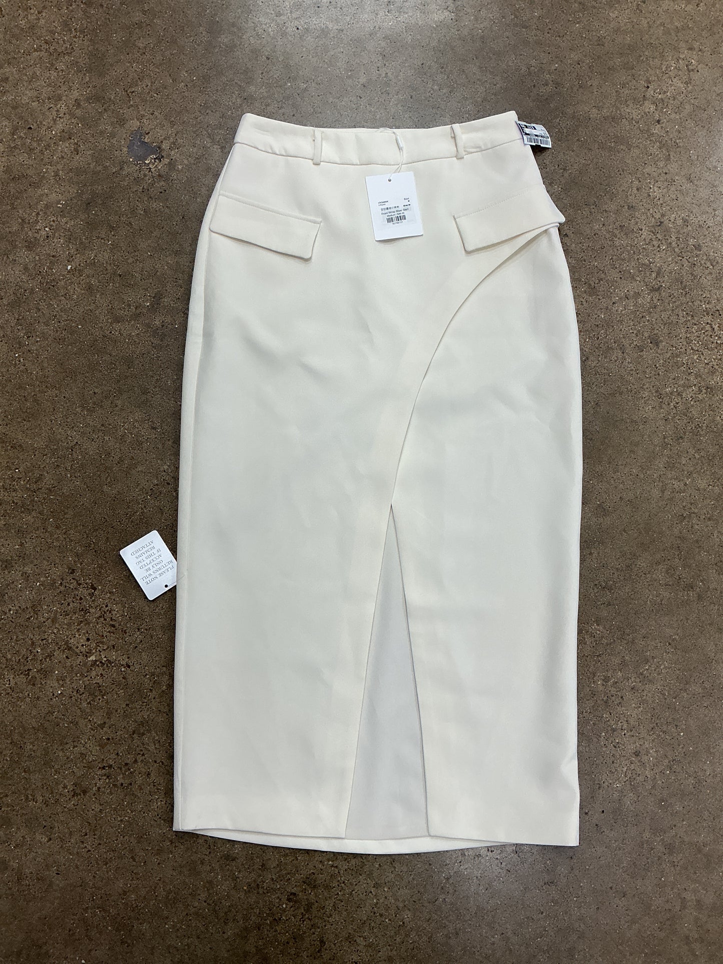 Skirt Maxi By Endless Rose In Cream, Size:M