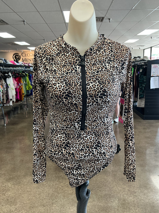 Swimsuit By Betsey Johnson In Animal Print, Size:L