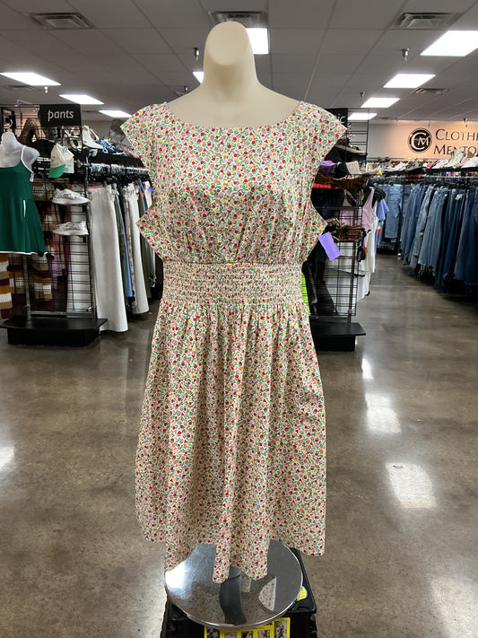Dress Designer By Kate Spade In Floral Print, Size:Xl