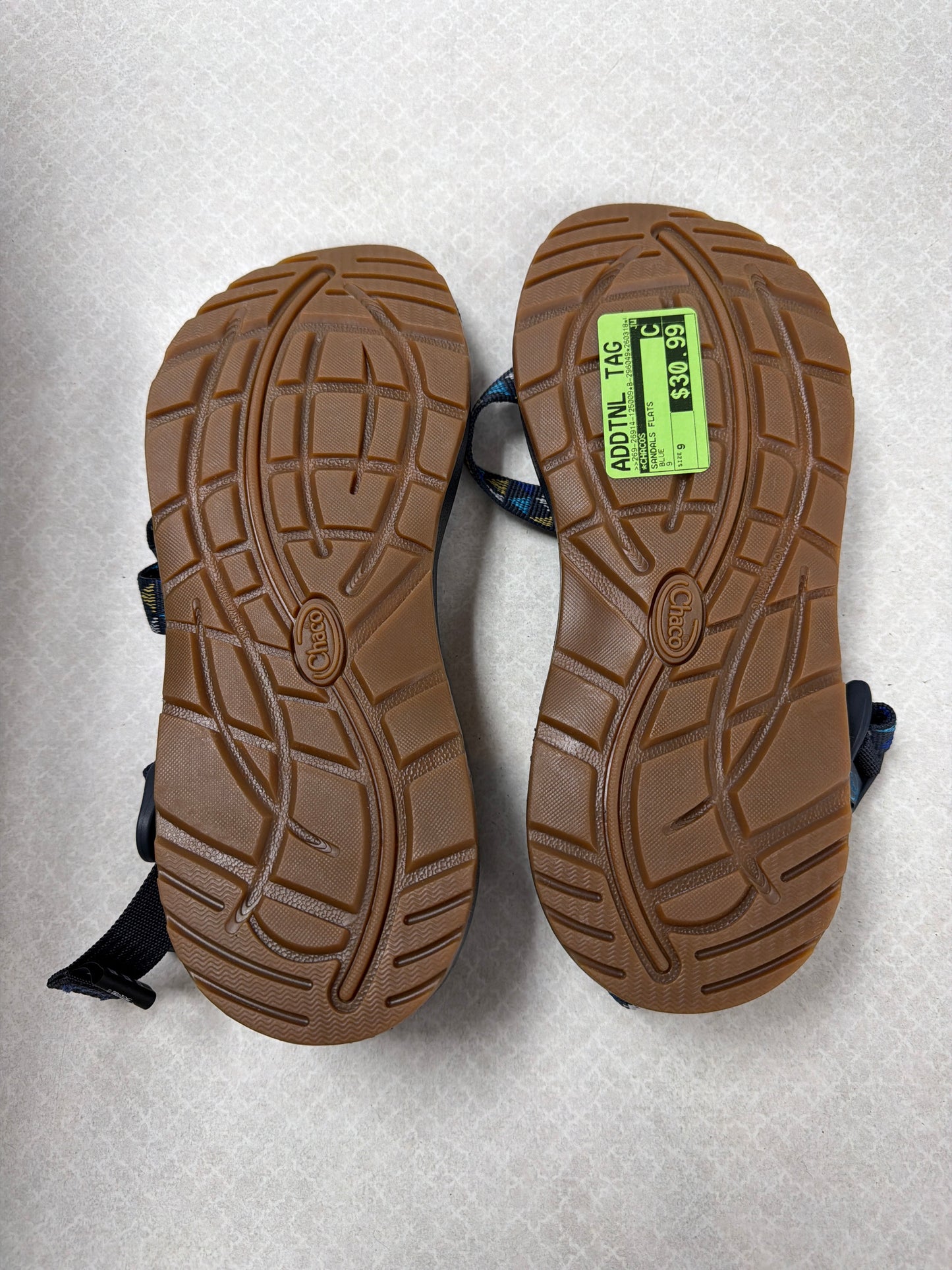 Sandals Flats By Chacos In Blue, Size:9