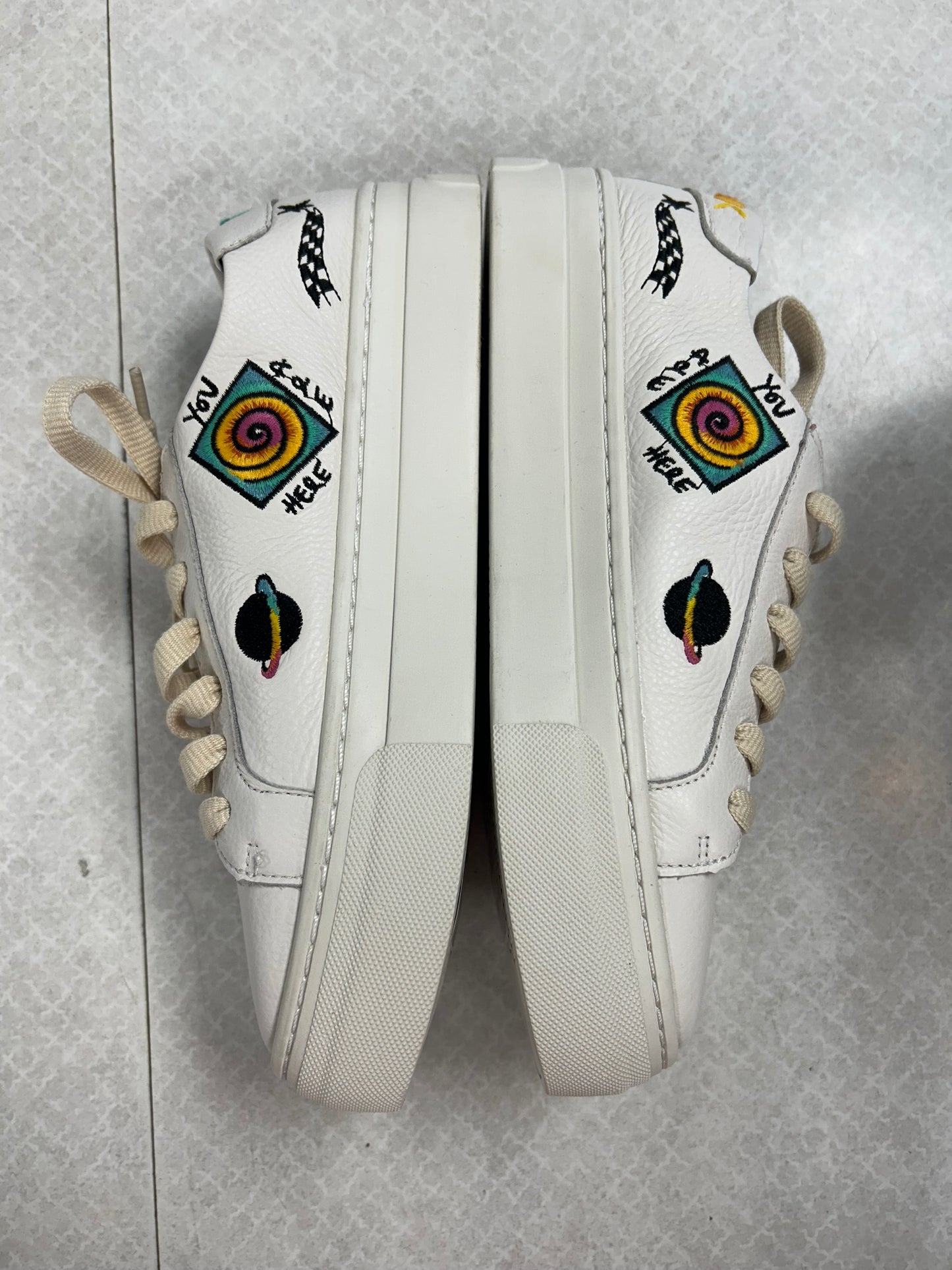 Shoes Sneakers By Soludos In Cream, Size:7.5